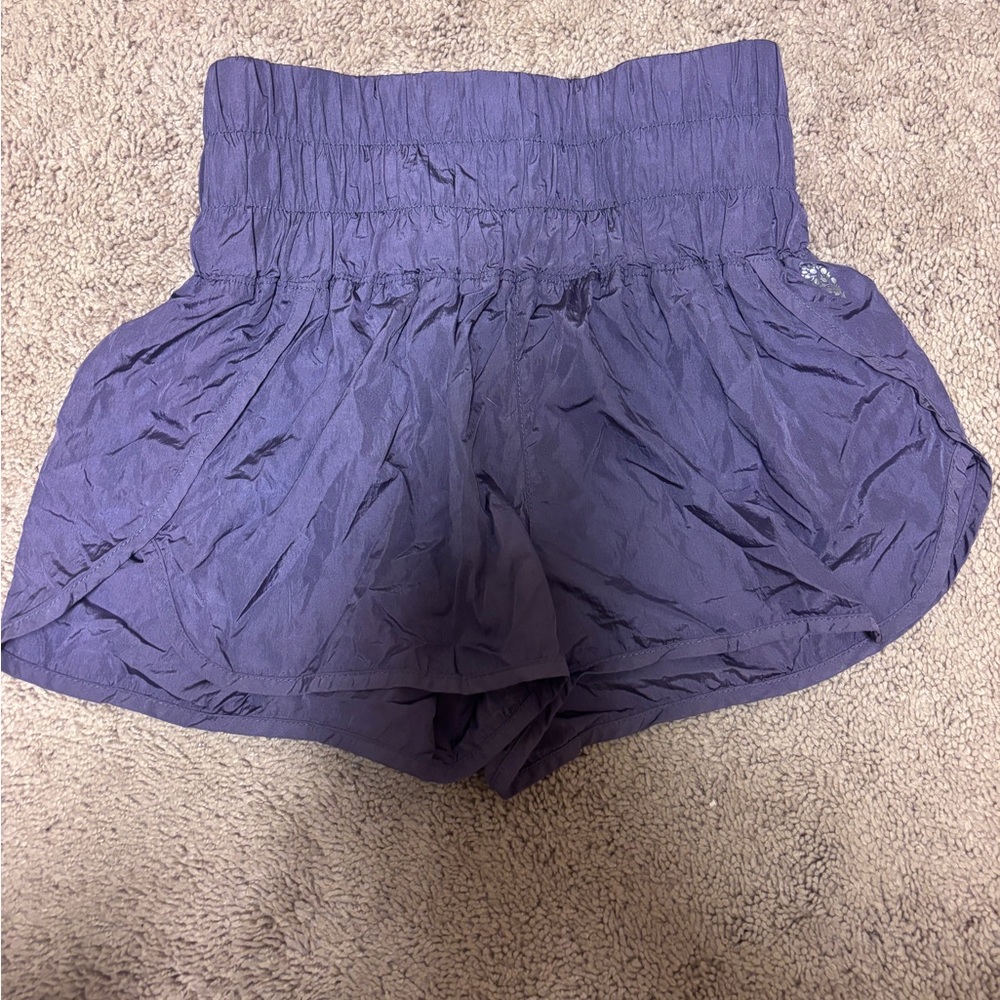 FP Movement by Free People Purple Athletic Shorts with Skort Design